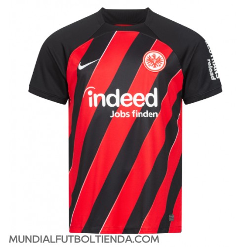 Camiseta Eintracht Frankfurt Primera Equipación Replica 2023-24 mangas cortas